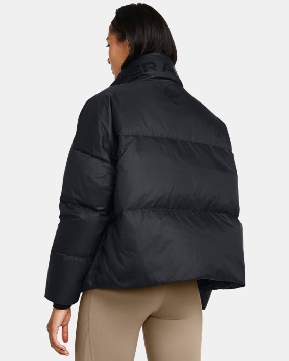 Women's ColdGear® Infrared Down Puffer Jacket, Black, pdpMainDesktop image number 1